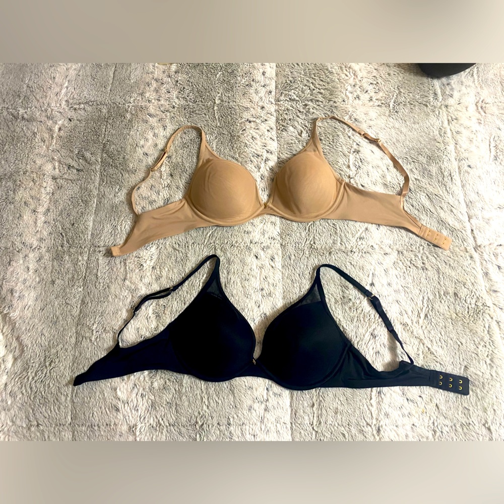 NWOT- ThirdLove 24/7 Classic Contour Plunge Bra Bundle